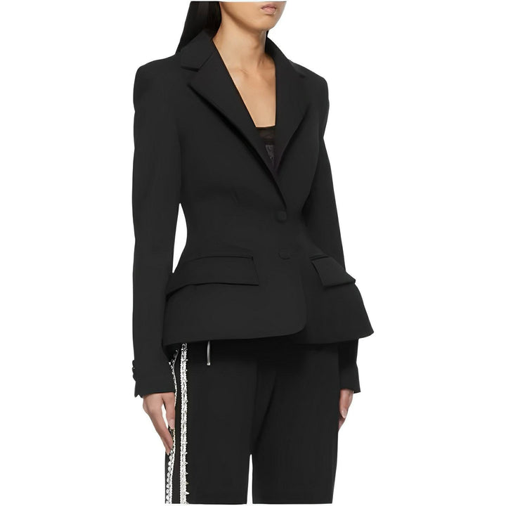 Jocelyn Open-Back Blazer