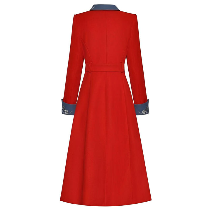 Jolie Embroidered Overcoat