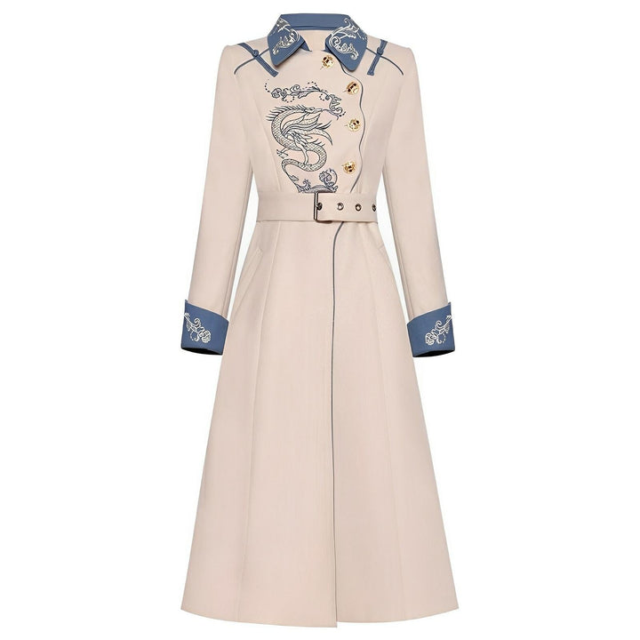 Jolie Embroidered Overcoat