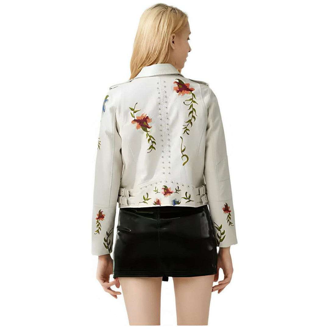 Kaela Faux Leather Jacket