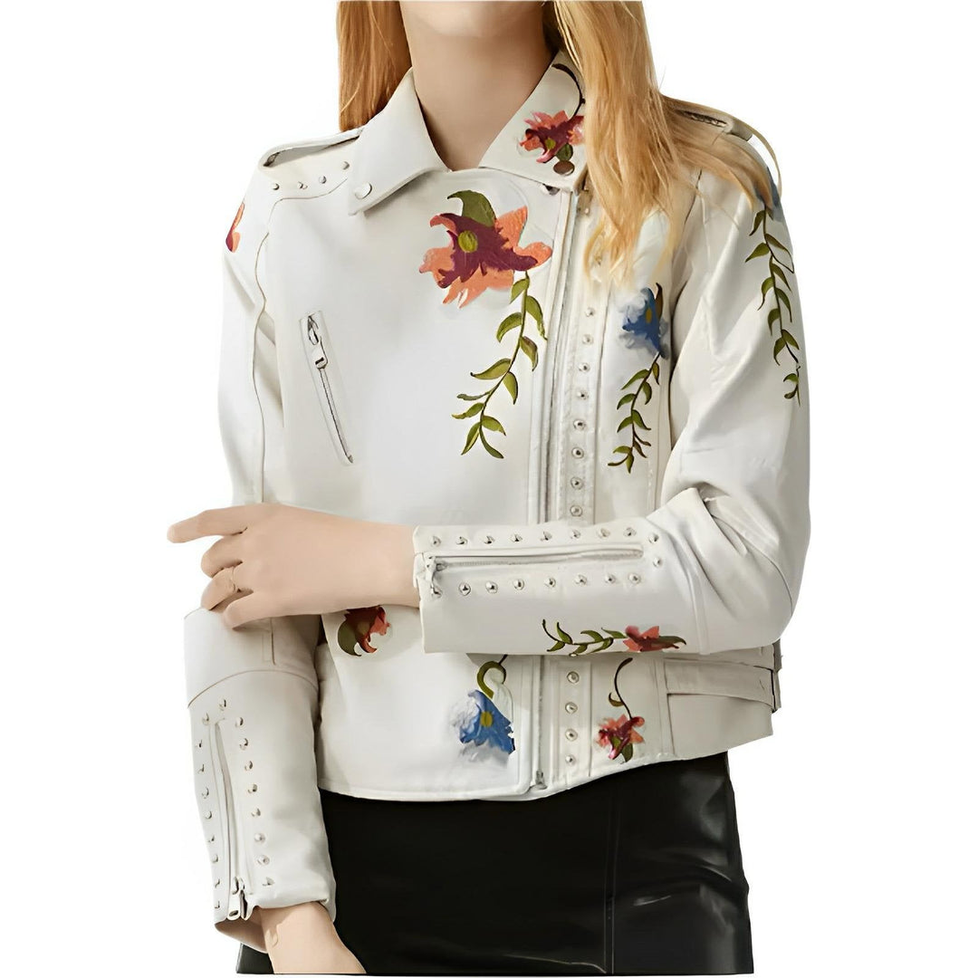 Kaela Faux Leather Jacket