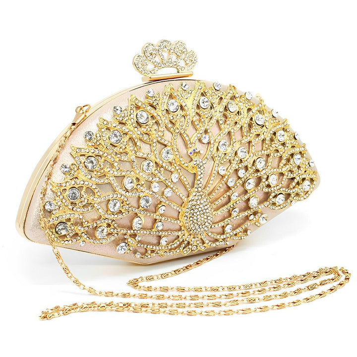 Kaelia Rhinestone Clutch