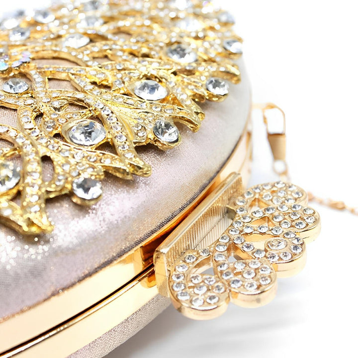 Kaelia Rhinestone Clutch