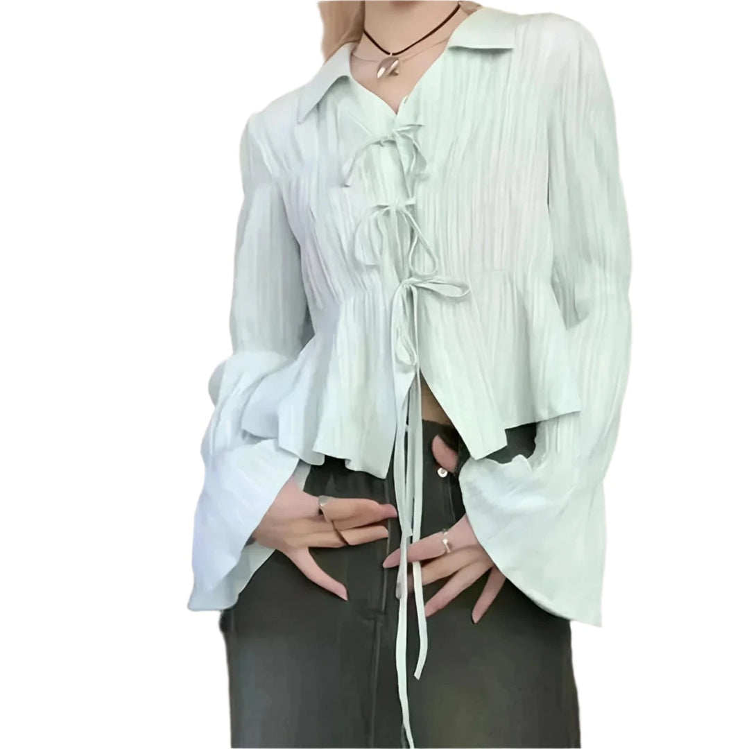 Kara Pleated Blouse