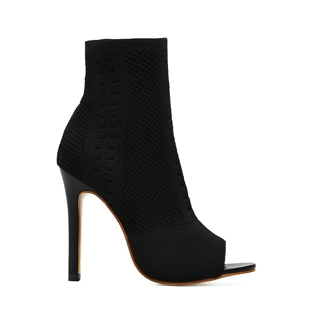 Katriel Open-Toe Ankle Boots
