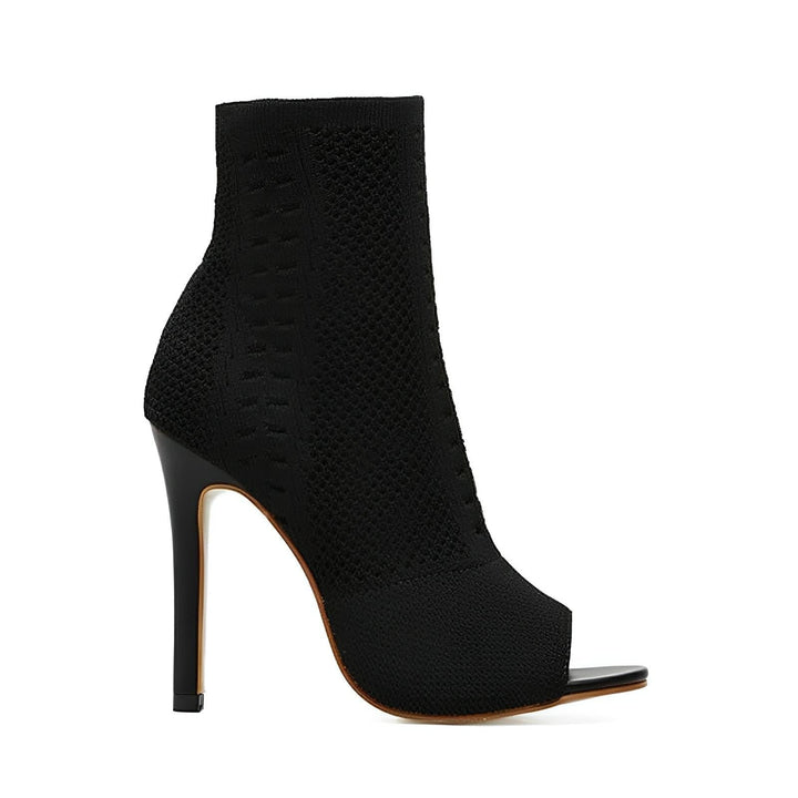 Katriel Open-Toe Ankle Boots