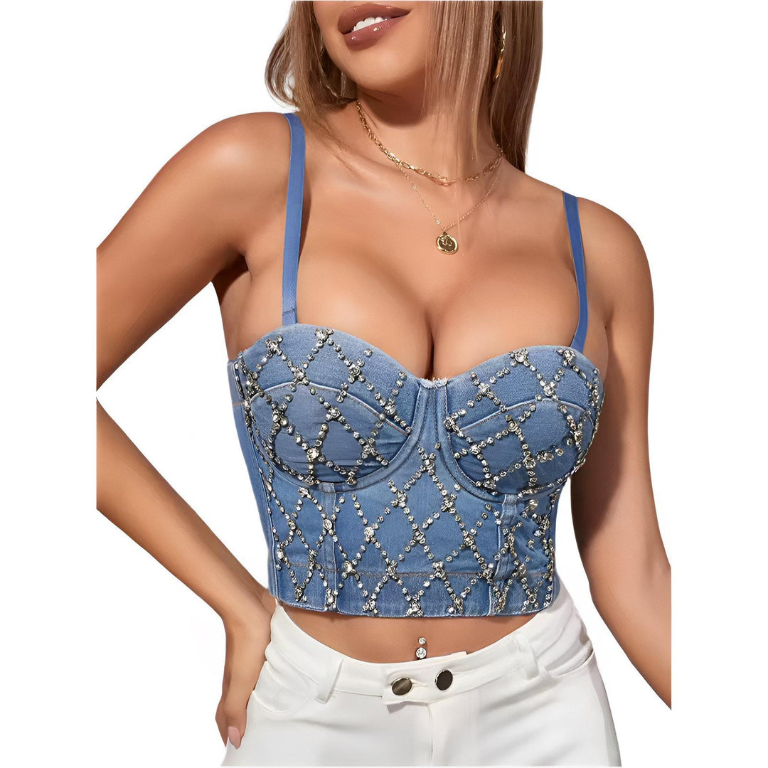 Kelcey Rhinestone Camisole