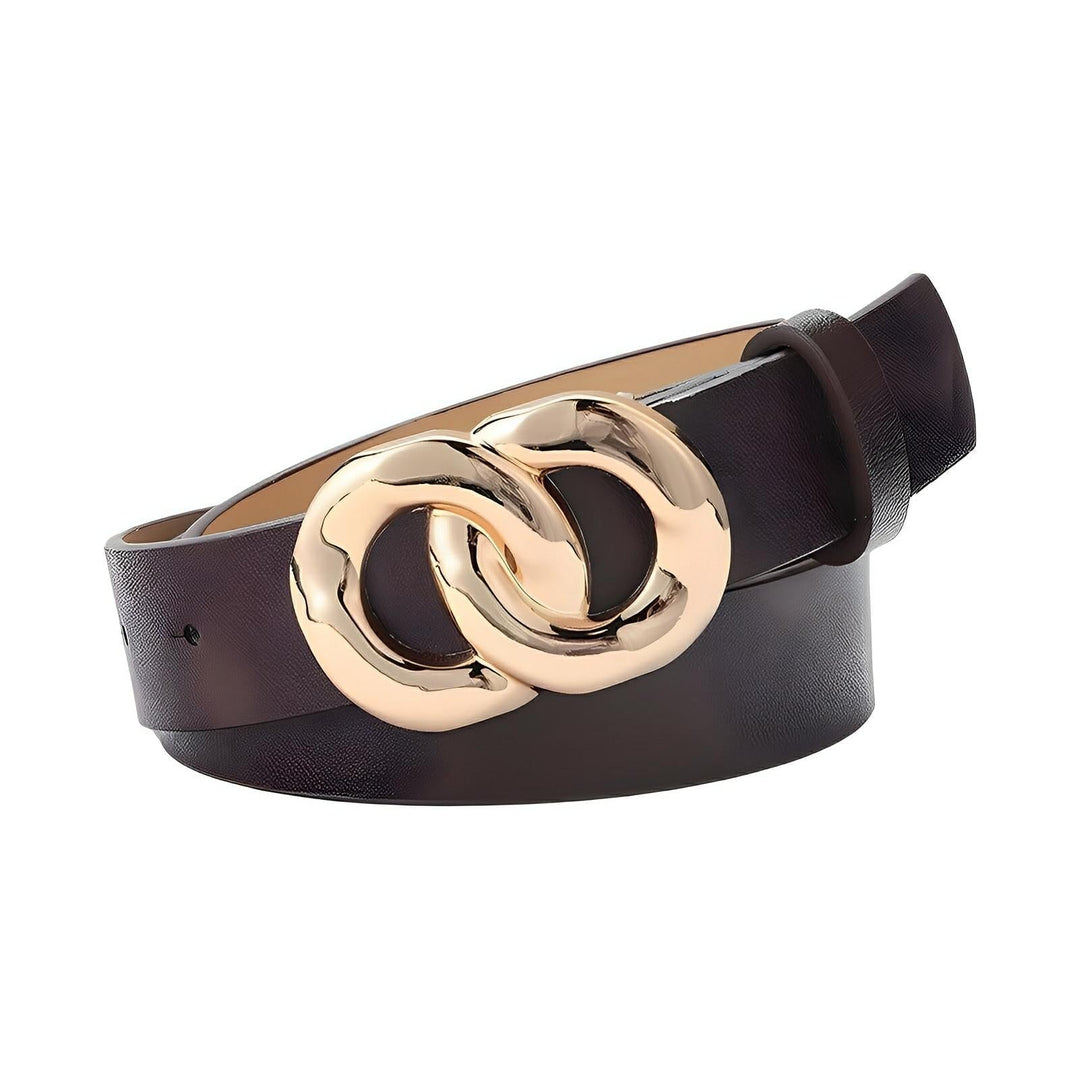 Kennedy Gold Buckle Belt