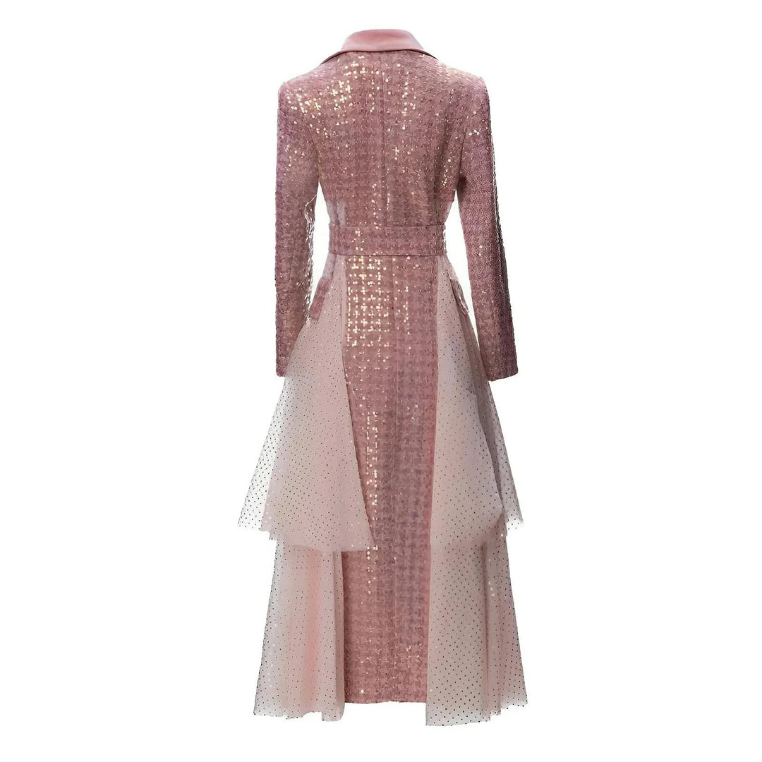 Kerensa Sequin Overcoat