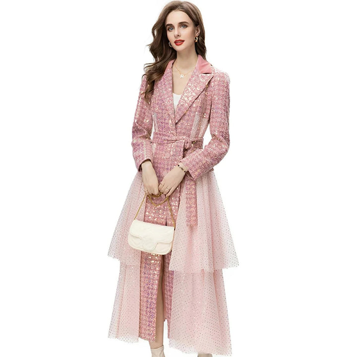 Kerensa Sequin Overcoat