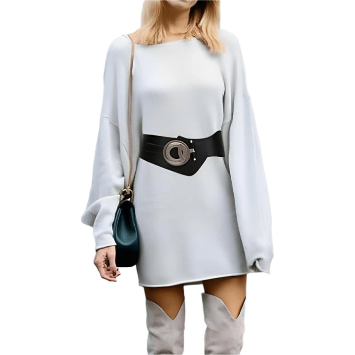 Leah Faux Leather Belt