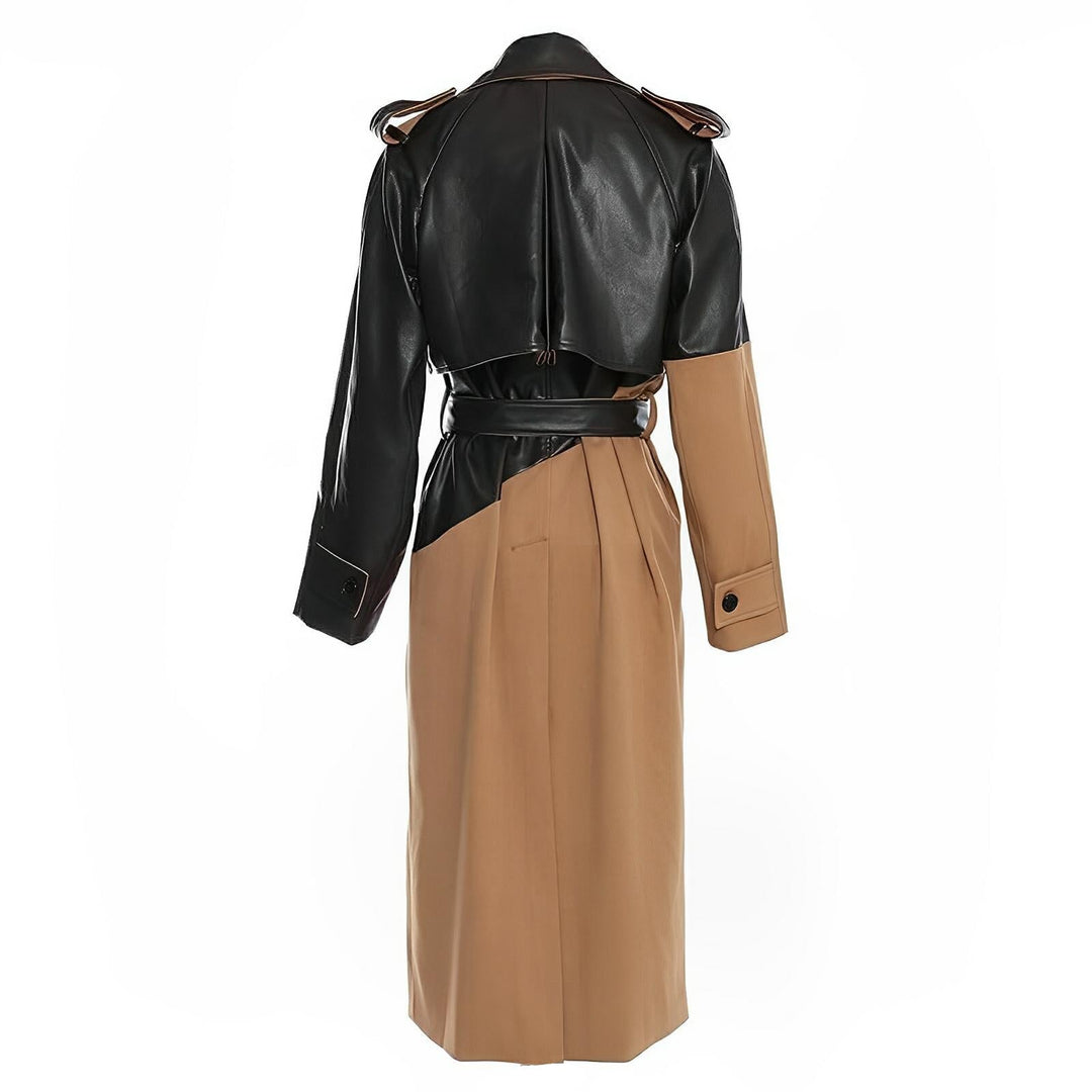 Manhattan Contrast Panel Trenchcoat
