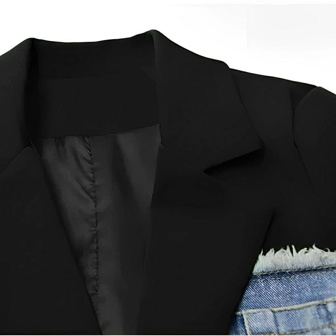 Maren Contrast Panel Blazer