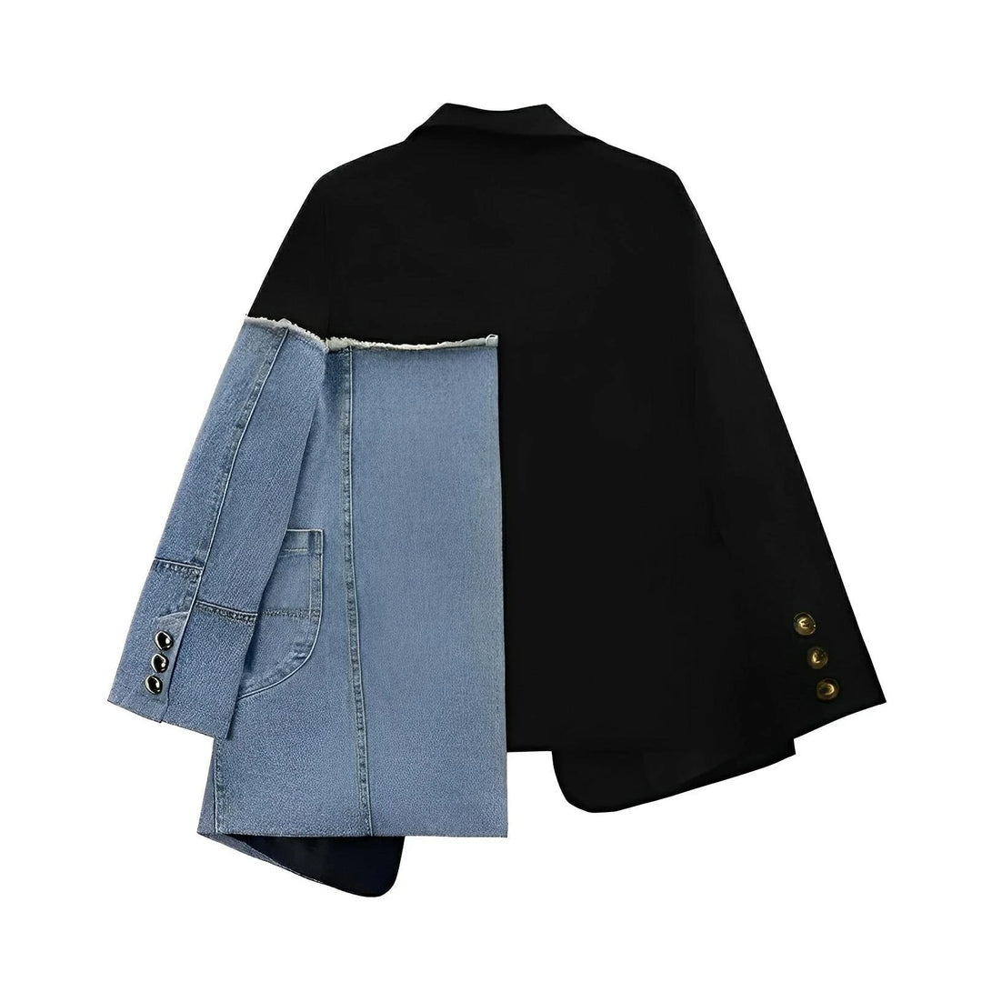 Maren Contrast Panel Blazer