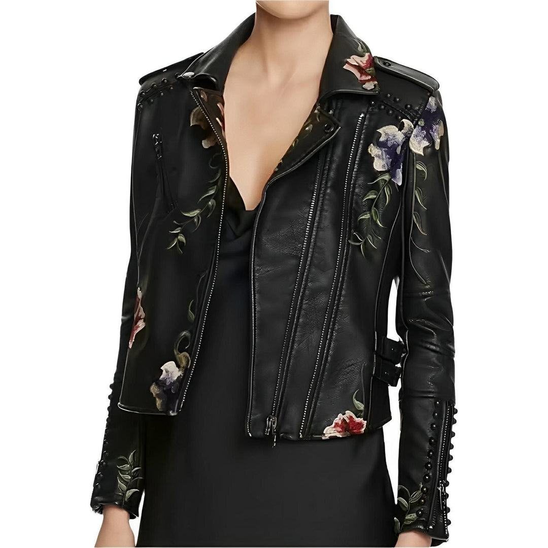 Mavis Faux Leather Jacket