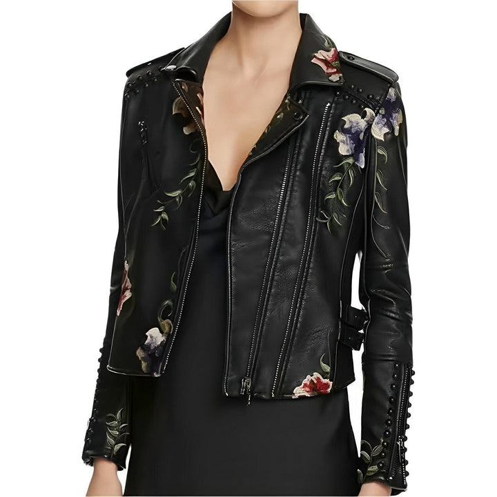 Mavis Faux Leather Jacket