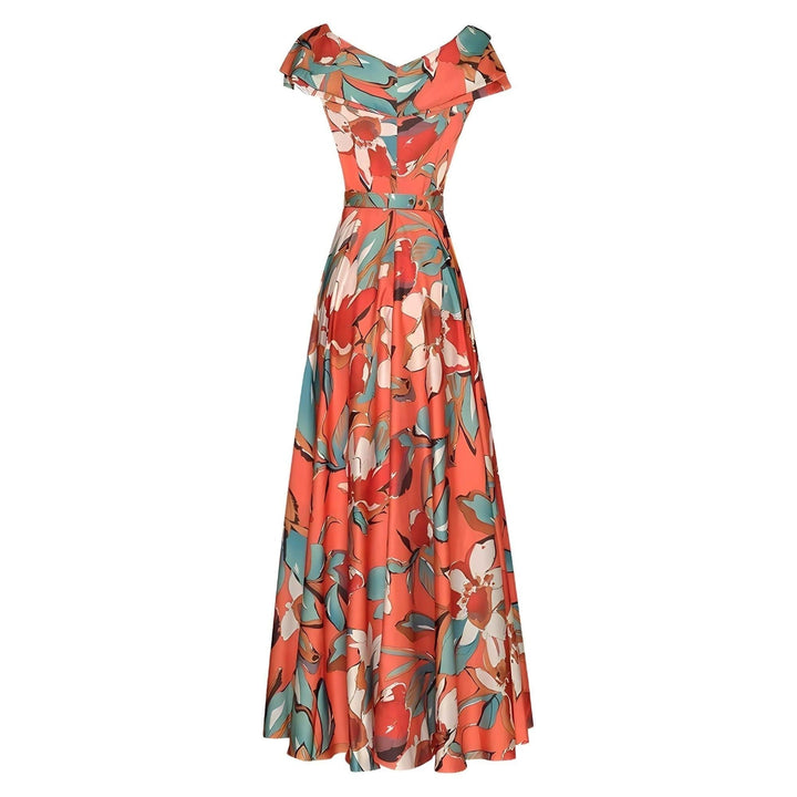 Melona Off-Shoulder Maxi Dress