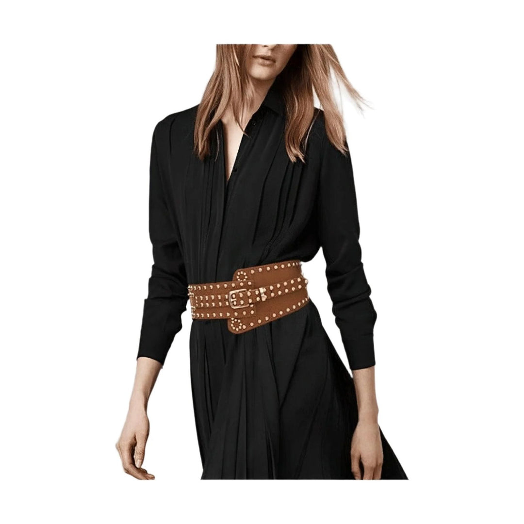 Mia Faux Leather Belt