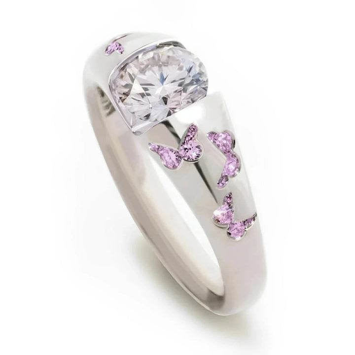 Monarch Solitaire Ring