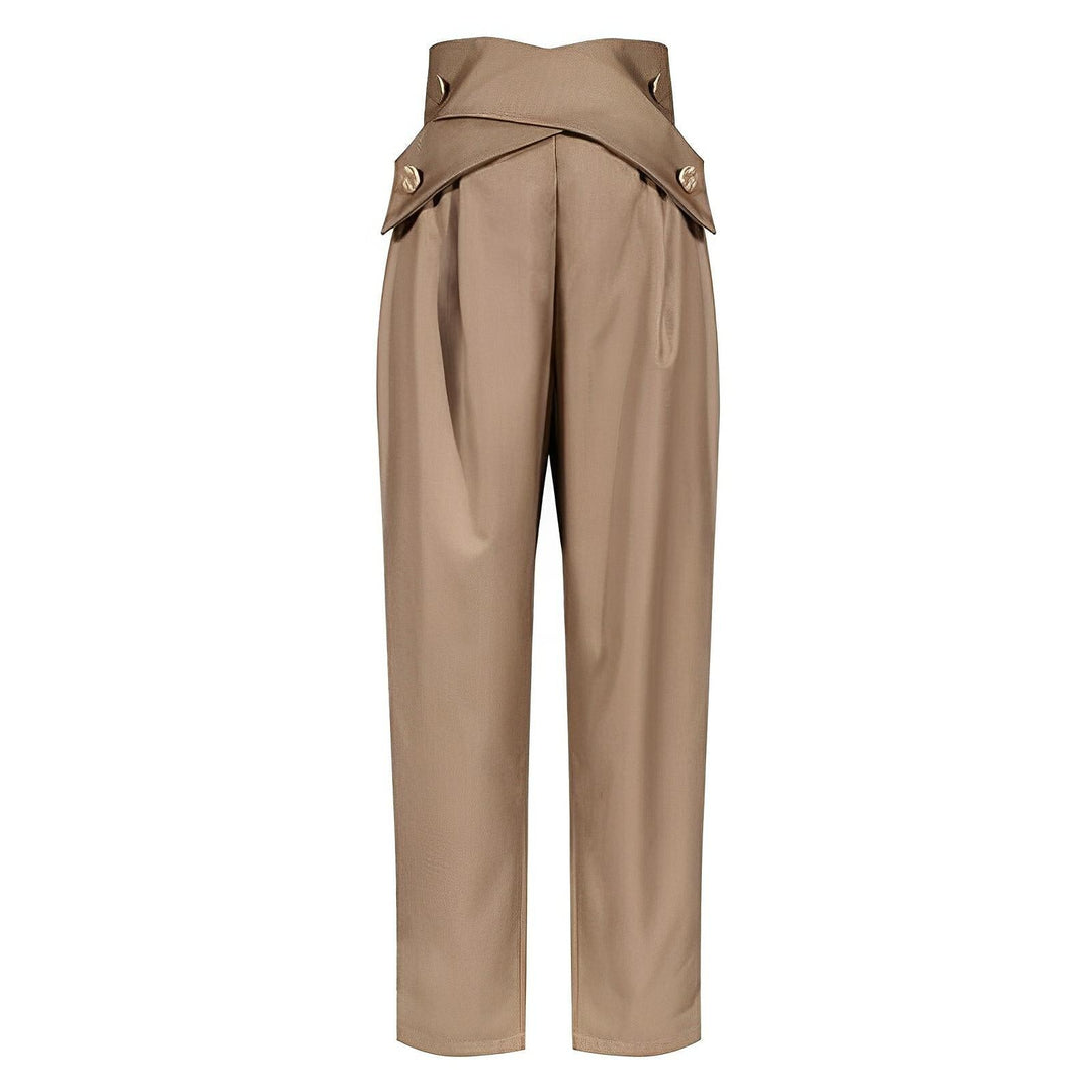 Nika High-Waist Trousers