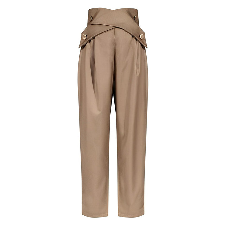 Nika High-Waist Trousers