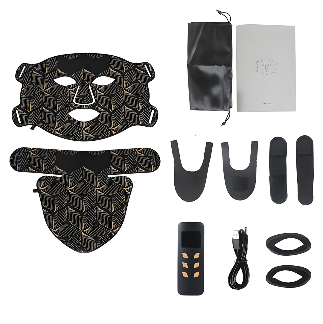 Olara 8-Color LED Face & Neck Rejuvenation System (850 nm Near-Infrared)