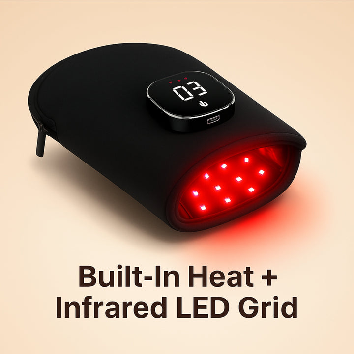 Olara Multi-Position Red Light Wrap — Targeted Comfort for Muscles & Joints