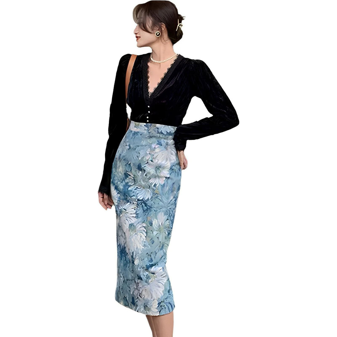 Paloma Midi Pencil Skirt