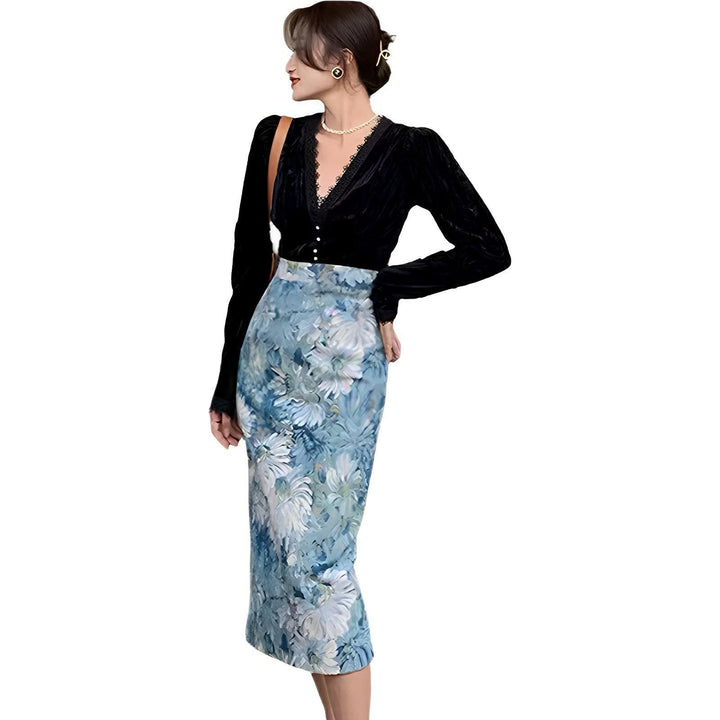 Paloma Midi Pencil Skirt