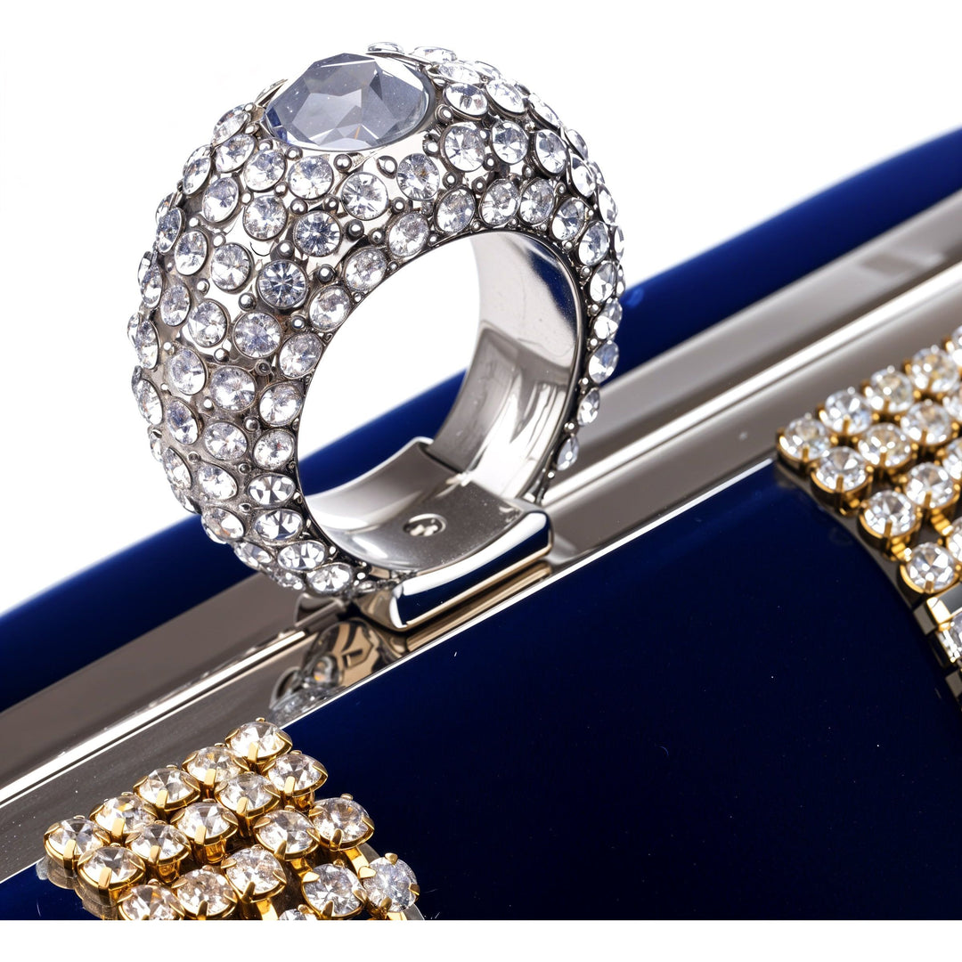 Perenelle Rhinestone Clutch