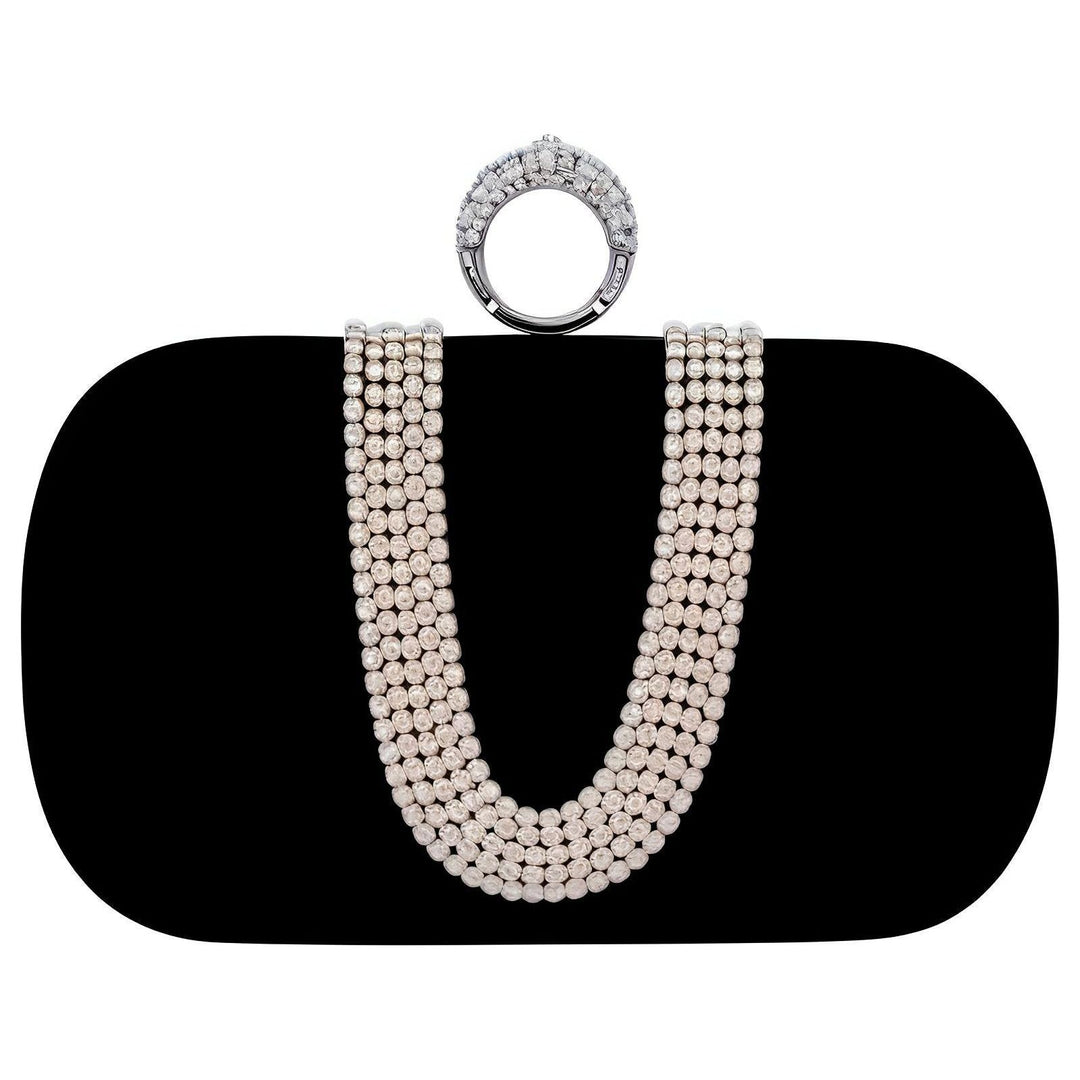 Perenelle Rhinestone Clutch