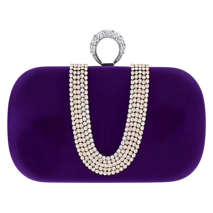 Perenelle Rhinestone Clutch