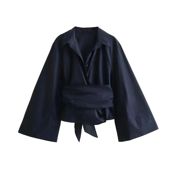 Pia Belted Blouse
