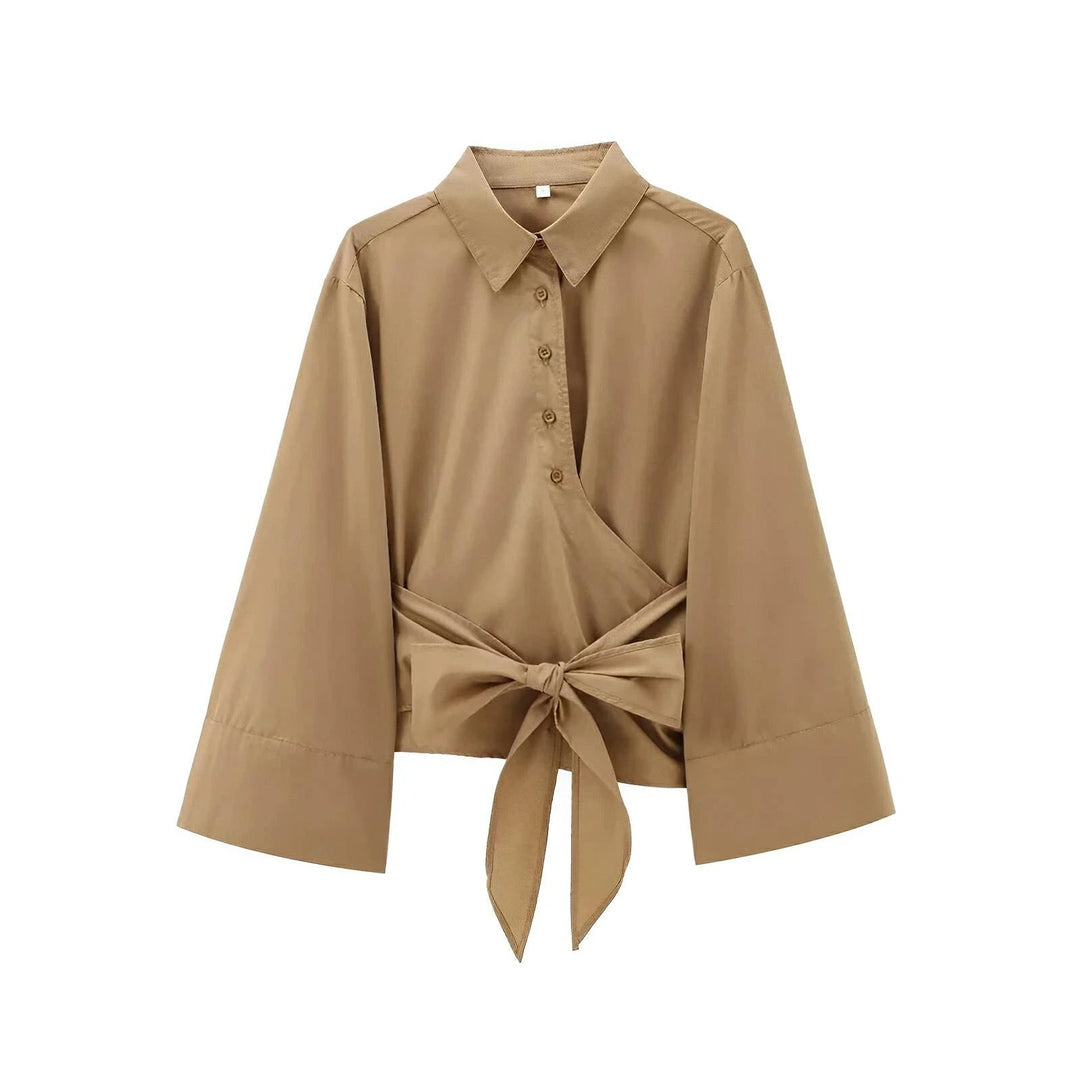 Pia Belted Blouse