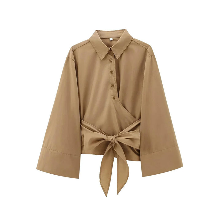 Pia Belted Blouse