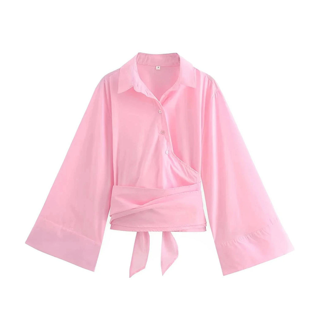 Pia Belted Blouse