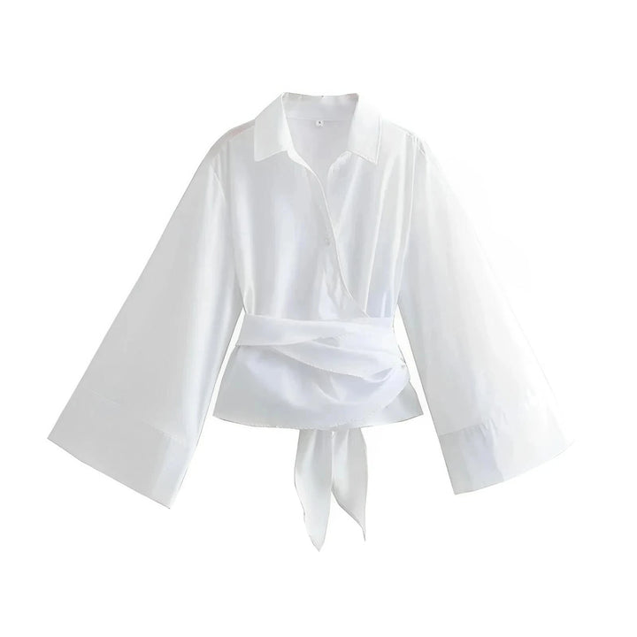 Pia Belted Blouse