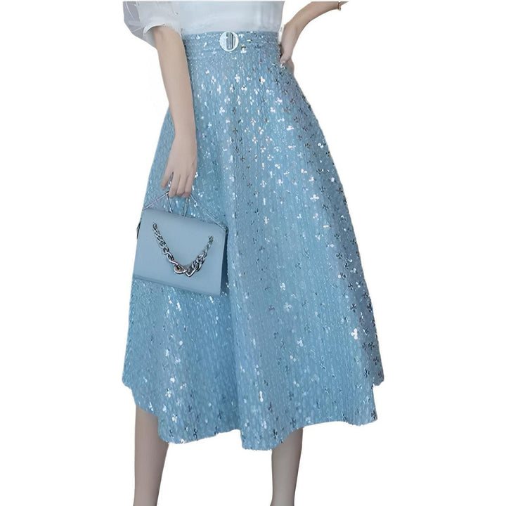 Quinn Sequin Midi Skirt