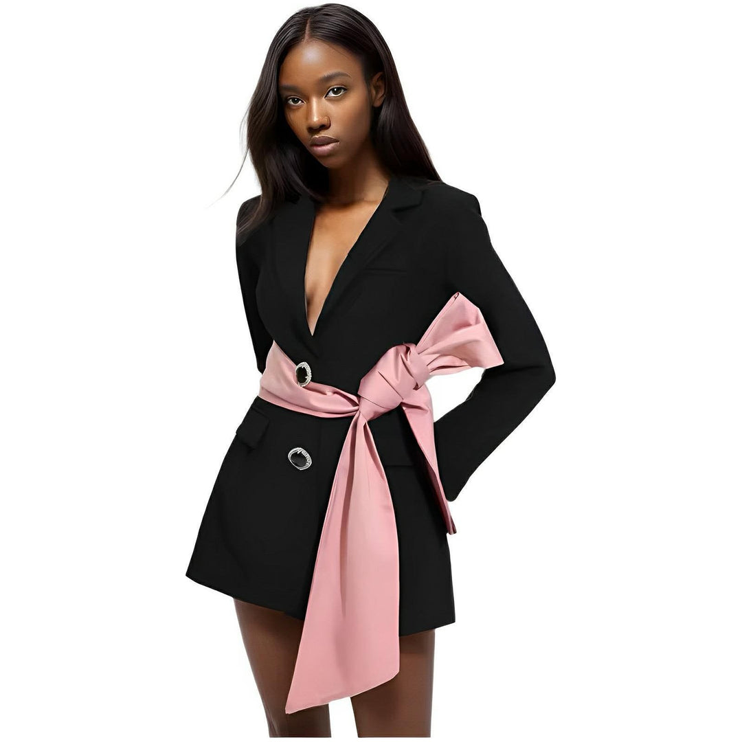 Quintessa Belted Blazer