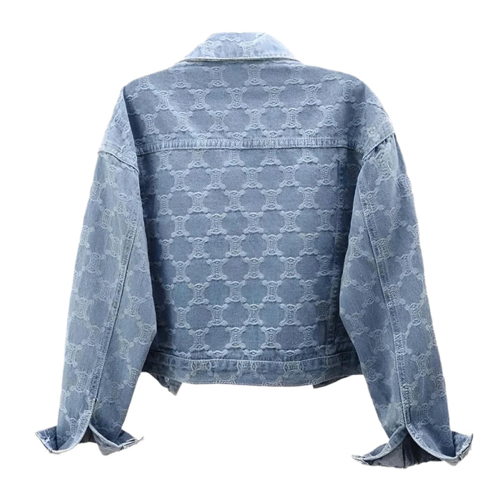 Rhiannon Cropped Denim Jacket