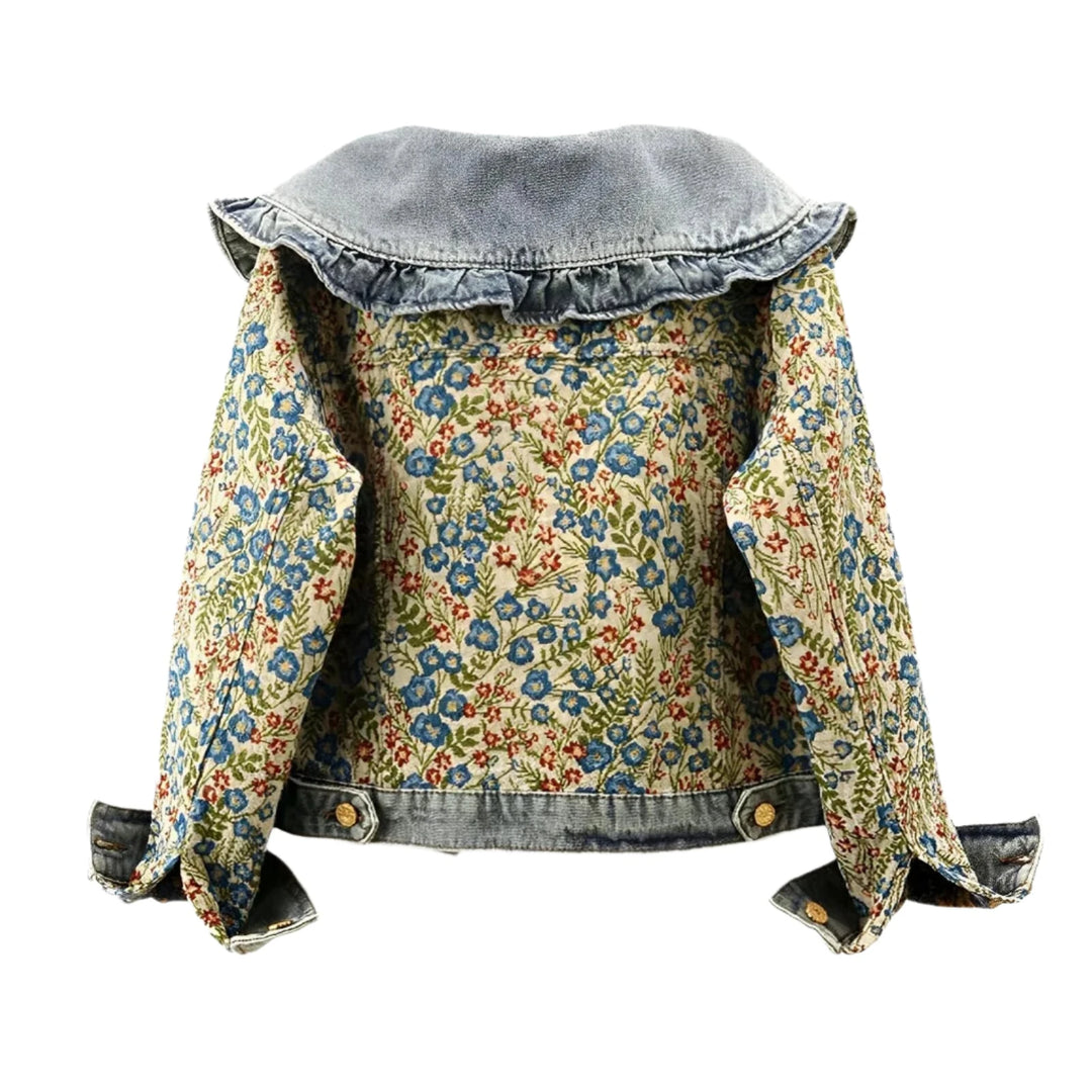 Sanai Cropped Denim Jacket