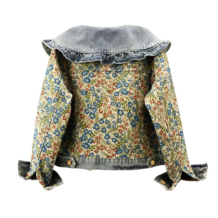 Sanai Cropped Denim Jacket