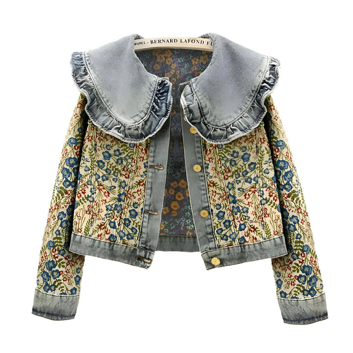 Sanai Cropped Denim Jacket