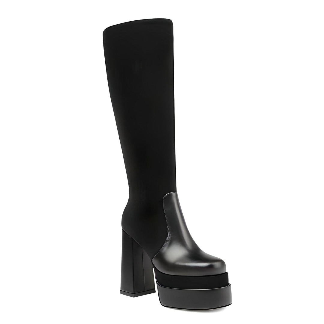 Selena Knee-High Platform Boots