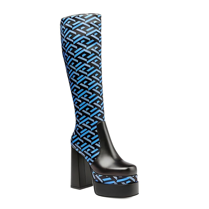 Selena Knee-High Platform Boots