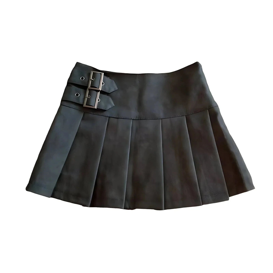 Sia Faux Leather Mini Skirt