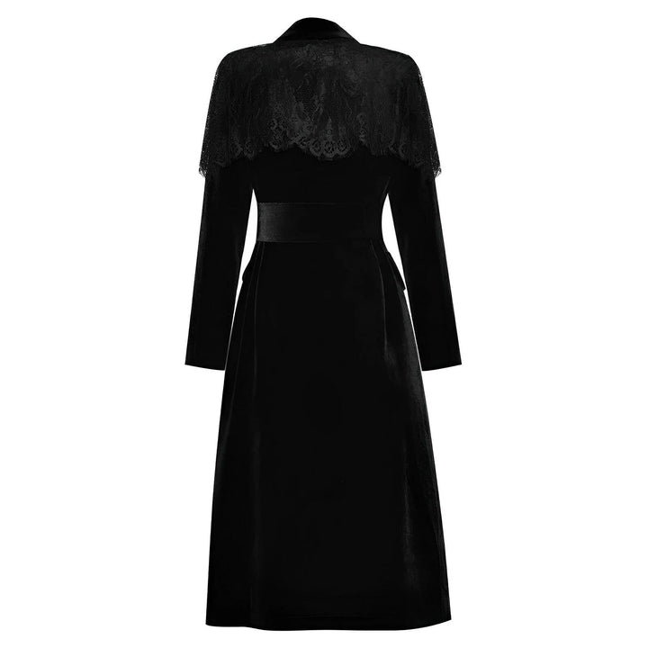 Tahlia Velvet Overcoat