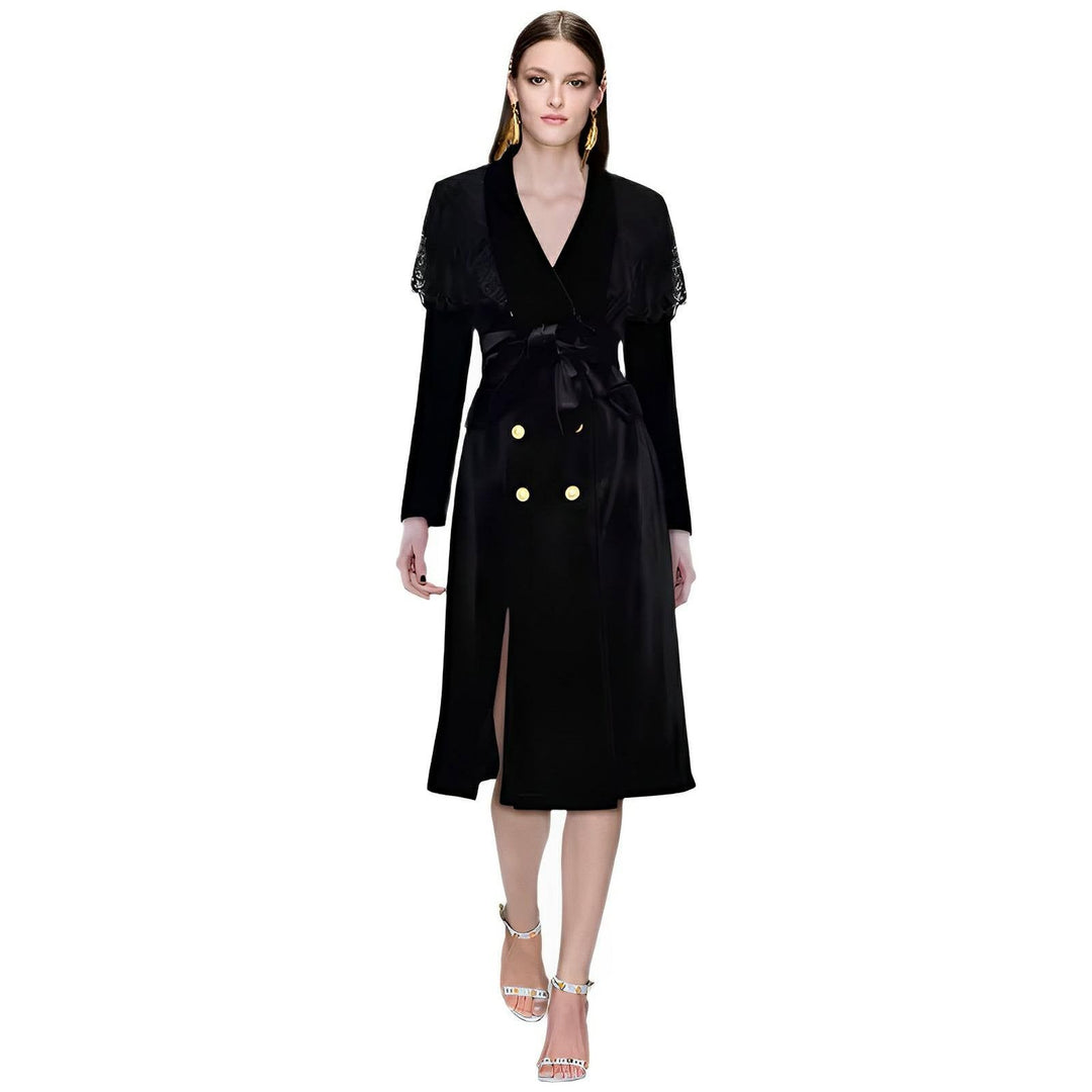 Tahlia Velvet Overcoat