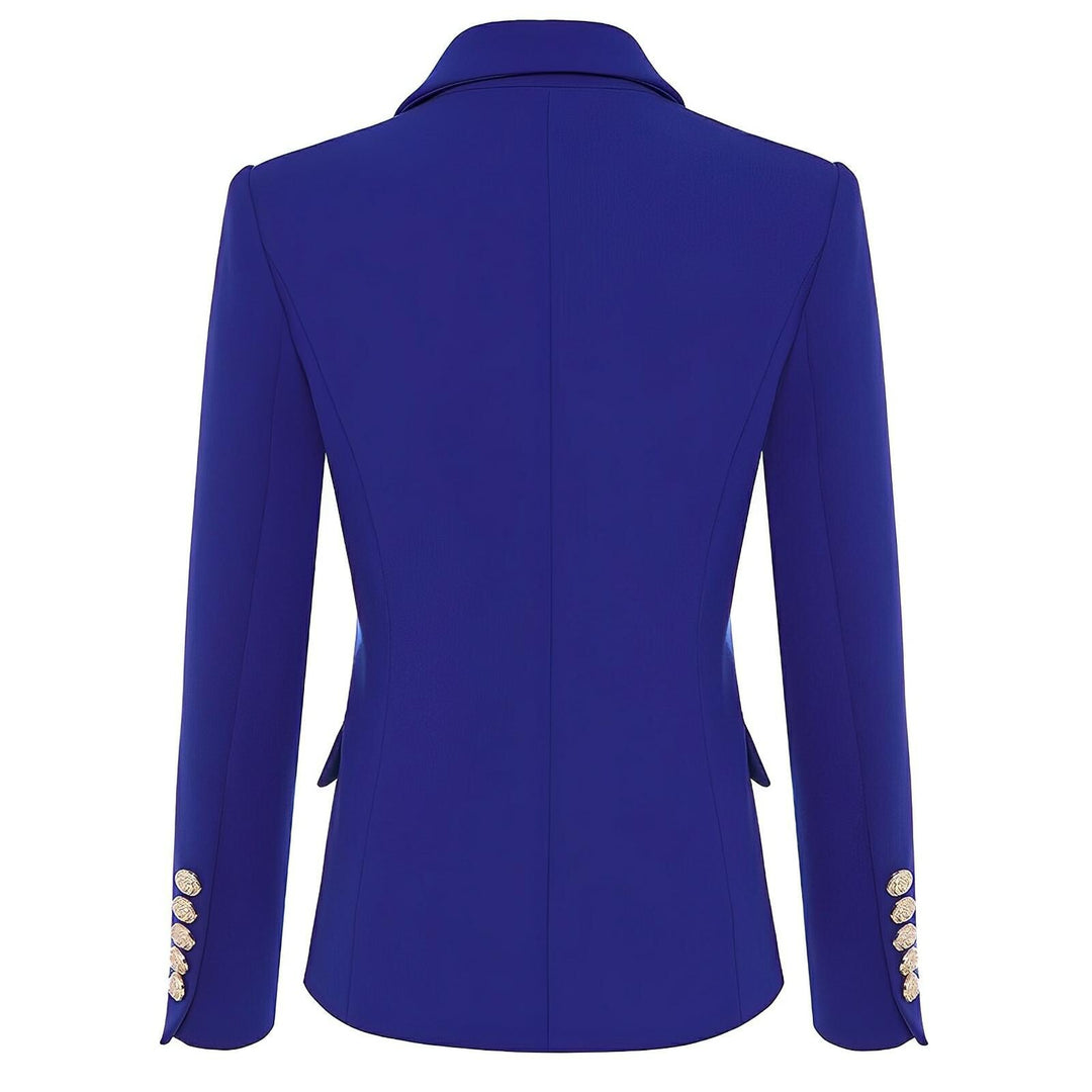 Talia Fitted Blazer - Cobalt