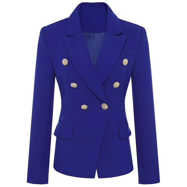 Talia Fitted Blazer - Cobalt